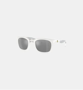 Lunettes de soleil Carré RB8362M RB8362M Scuderia Ferrari Collection - Ray Ban - Blanc
