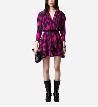 Robe Rogers 100% Soie - Zadig&Voltaire - Noir