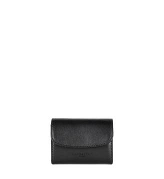 Porte-monnaie Paris cuir lisse - Lancaster - Noir