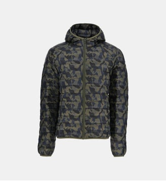 Doudoune légère à capuche Nico - Jott - Print militaire