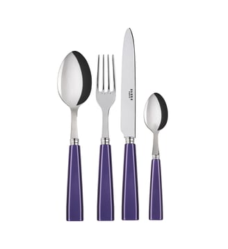 Set de 4 couverts de table, Icône - Sabre - Violet