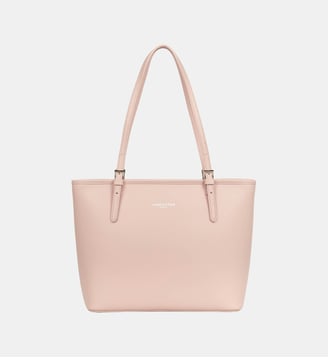 Sac cabas épaule Smooth en cuir - Lancaster - Poudre