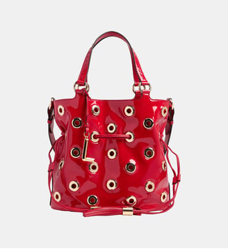 Sac seau m - Lancel - Rouge