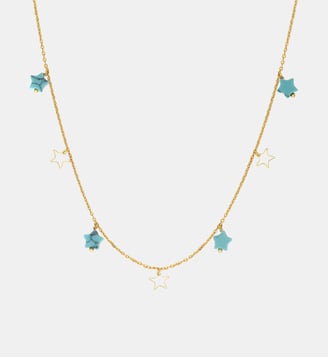 Collier doré multi - cassiopee Caroline Najman