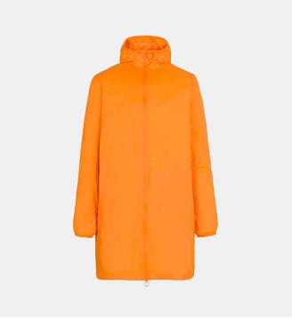 Imperméable long à capuche paquetable Oban - Jott - Tangerine