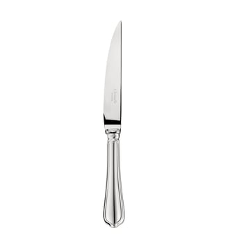 Couteau à steak en métal argenté - SPATOURS - Christofle - Argent