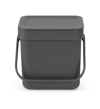 Poubelle - 3 l - Brabantia - Dark grey
