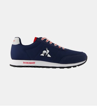 Sneakers rétro-running Racerone - Le Coq Sportif - Dress blue et galet
