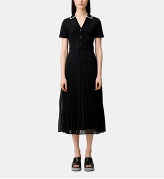 Robe fluide - Claudie Pierlot - Noir