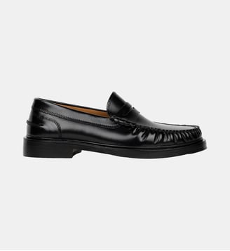 Mocassins Allen Cuir Glacé - Bobbies - Noir siyah