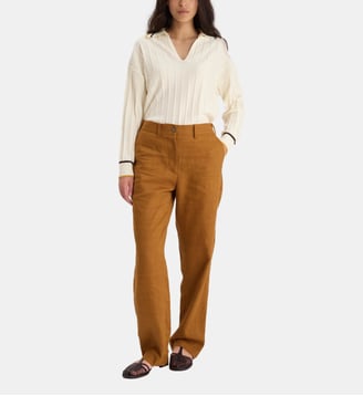 Pantalon Thelma - Ines de la Fressange Paris - Marron
