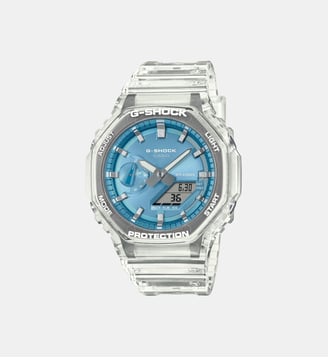 Montre Casio G-shock Bleu GA-2100BM-7A2ER - G-Shock - Argenté