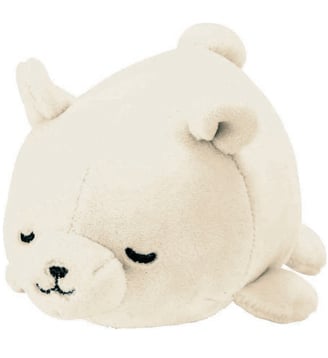 Peluche Shiro l'ours polaire - Nemu Nemu - Blanc