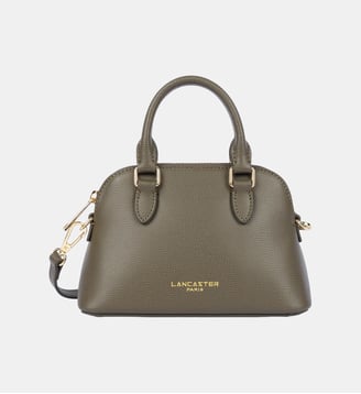 Petit sac demi lune Sierra Jia en cuir - Lancaster - Kaki