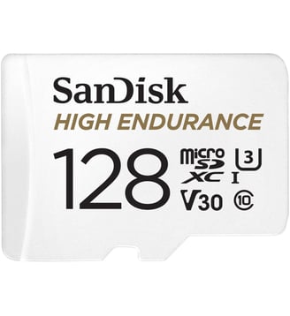 Carte Micro SD High Endurance microSDXC 128GB - Sandisk - Standard