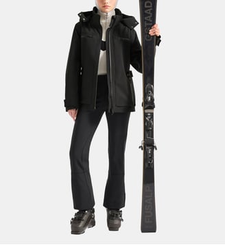 Veste de ski roppi col capuche - Fusalp - Noir