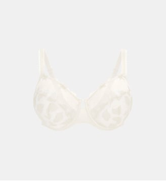 Soutien-gorge emboitant pour poitrine généreuse - Naturel - Simone Pérèle - Blanc
