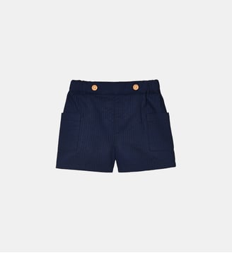 Short taille élastiquée - Cyrillus - Marine clair