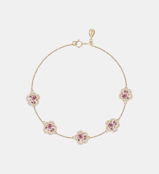 Bracelet Fiori Prune Jaune - PIAPARIS - Jaune