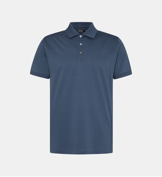 Polo manches courtes regular Dimaz - Digel - Bleu ardoise