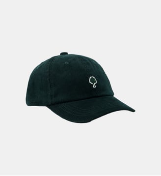 Casquette en velours côtelé - Faguo - Vert foncé
