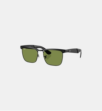 Lunettes de soleil Carré RB3875 Wayfarer Deluxe - Ray Ban - Noir