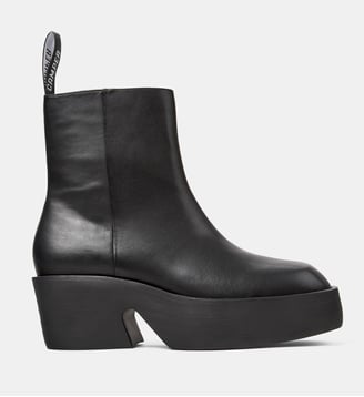 Bottines Billie cuir - Camper - Noir