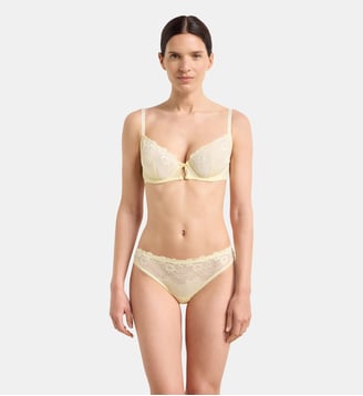 Slip brésilien Slow Days Fresh Vibes - Dim - Jaune pâle