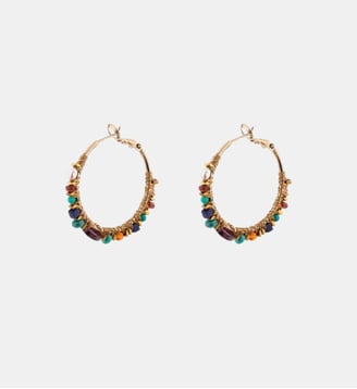 Boucles d'oreilles créoles   - Iancura - Satellite - Or