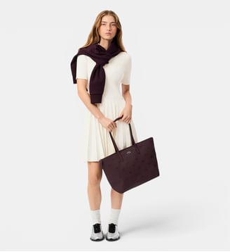Grand sac cabas zippé - Lacoste - Oxalis
