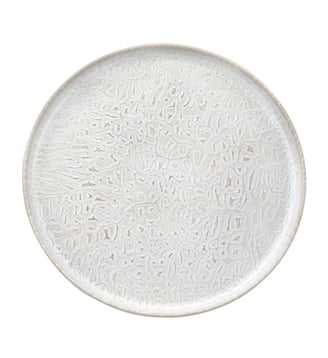 Assiette plates - Médard de Noblat - Beige texturé