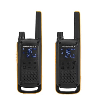 Talkie walkie T82 Extreme Twin Noir/Jaune - Motorola - Standard