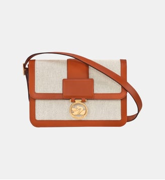 Sac bandoulière M - Box-Trot - Longchamp - Cognac