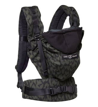 Porte bébé HoodieCarrier 2 - Love Radius - Vert