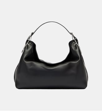 D-Line-Sac à bandoulière en cuir - Diesel - Noir