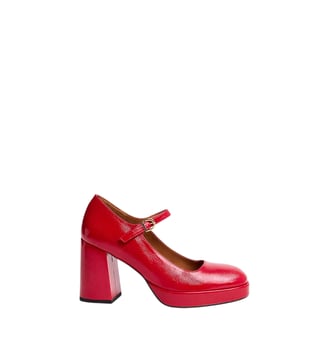 Salomés Veritox en cuir - Jonak - Rouge berry