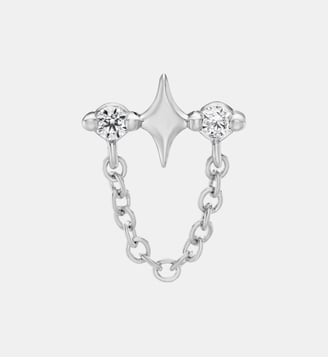 Boucle d'oreille puce Chaleureuse or - Nebuleuse Bijoux - Argent