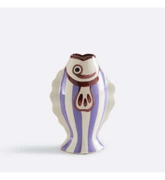 Vase forme poisson, en céramique, hauteur 31 cm La Redoute Interieurs