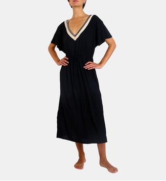Robe beachwear Saranda - Livia - Noir