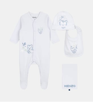 Ensemble pyjama, bonnet et bavoir - Kenzo Kids - Libellule