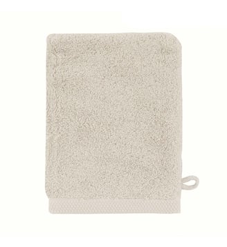 Gant de toilette uni en coton biologique, 650gr/m², ESSENTIEL Alexandre Turpault