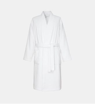 Peignoir long en coton Desforges