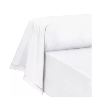 Taie de traversin percale de coton Garnier Thiebaut