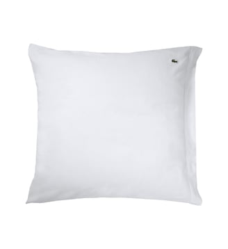 Taie d'oreiller  en jersey - Lacoste Home - Blanc