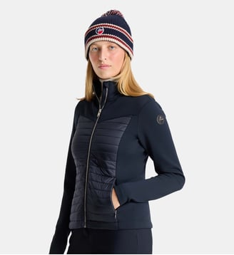 Veste technique asponita col montant coupe ajustée - Fusalp - Marin