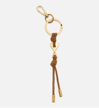 Porte-Clés Charm Ami De Coeur unisexe - AMI Paris - Caramel et or vibre