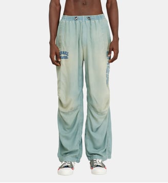 Relaxed Jeans Regular Waist D-Pari - Diesel - Bleu clair