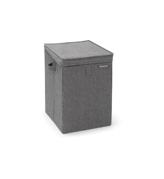 Panier à linge empilable noir 35 litres - Brabantia - Coloris unique