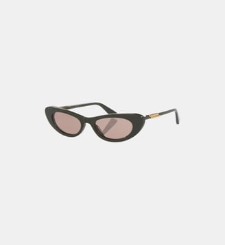 Lunettes de soleil Œil de chat Bv1447S - Bottega Veneta - Vert