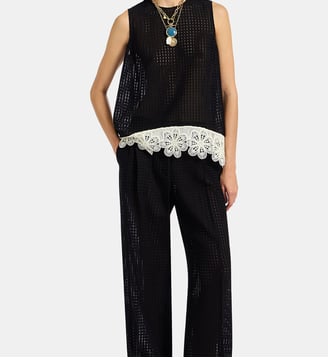 Pantalons Loose Solid Black - La DoubleJ - Noir